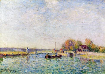 Le canal, 1884